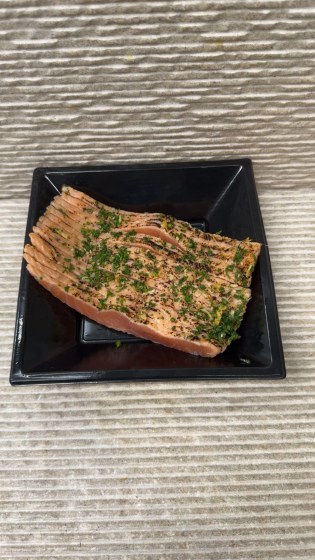 Gebrande zalm klassiek